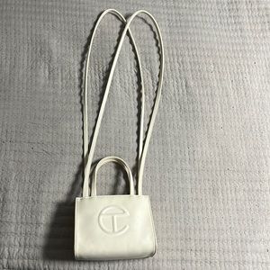 White Small Telfar bag
